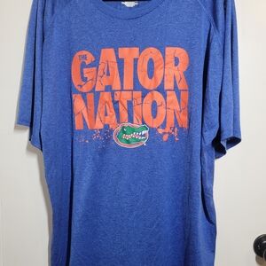 NCAA Blue and Orange Gator Nation Short Sleeve Tee